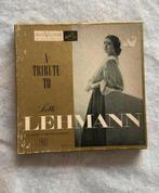 1953, Vinyl lp RCA 4x single SET  A Tribute to Lotte Lehmann, Overige formaten, Ophalen of Verzenden, Zo goed als nieuw
