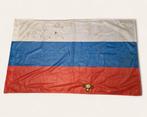 Russische vlag met handtekeningen buitgemaakt in Kursk 2025, Verzamelen, Militaria | Algemeen, Verzenden, Landmacht, Vlag of Vaandel