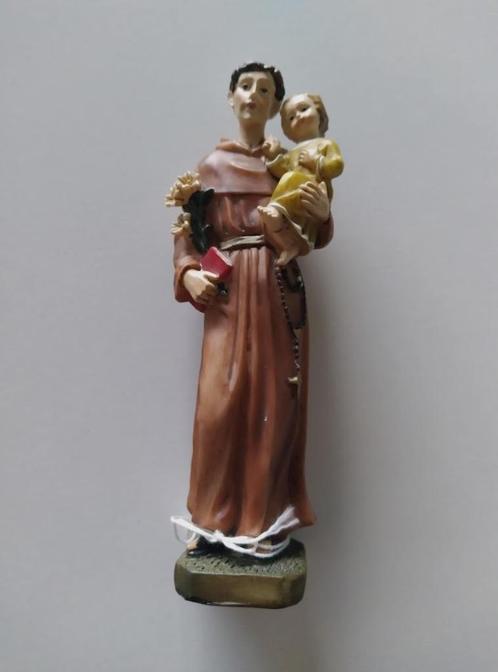 Zeer mooi PVC beeldje van de Heilige Sint-Antonius - Nieuw, Verzamelen, Beelden en Beeldjes, Nieuw, Religie, Ophalen of Verzenden