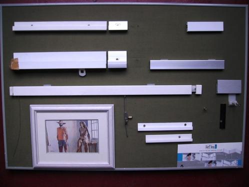 alu rails voor kaders, Huis en Inrichting, Woonaccessoires | Lijsten, Nieuw, Metaal of Aluminium, Ophalen