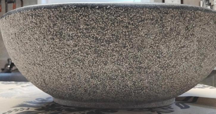 Opzetwastafel Graniet Natuursteen *Nieuw & Behandeld*, Doe-het-zelf en Bouw, Sanitair, Wastafel, Ophalen