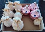 Kerstballen roze/beige 50 stuks, Ophalen of Verzenden, Zo goed als nieuw