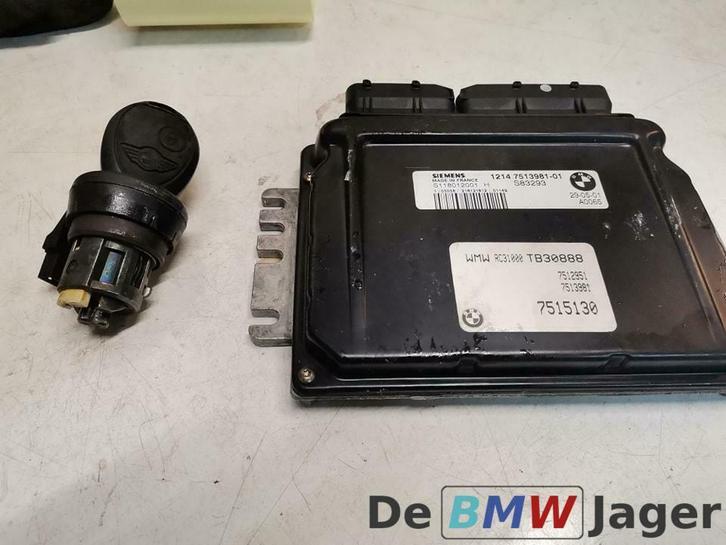 DME module met sleutel zonder EWS Mini R50 W10 7515130, Auto-onderdelen, Elektronica en Kabels, Mini, Gebruikt, Ophalen of Verzenden