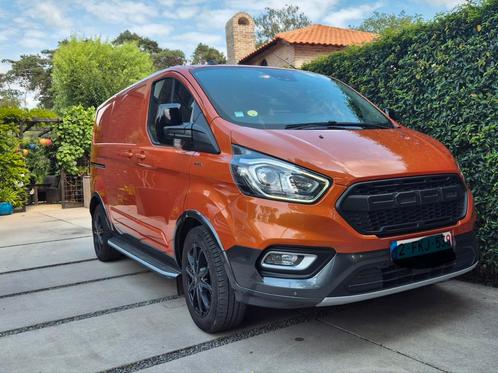 Ford transit custom active line van 2023 zo goed als nieuw, Auto's, Bestelwagens en Lichte vracht, Particulier, Trekhaak, Ford