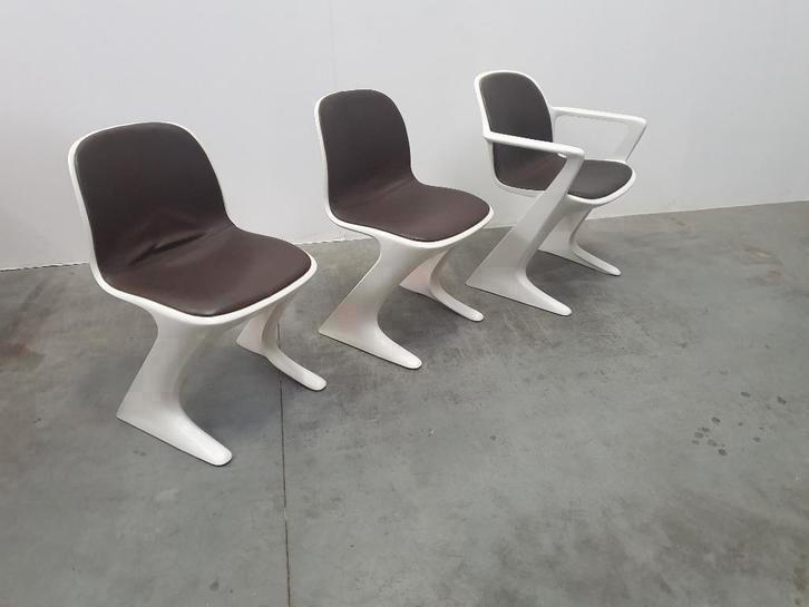 Vintage space age z chair kangaroo Ernst Moeckl 60s, Antiek en Kunst, Curiosa en Brocante, Ophalen
