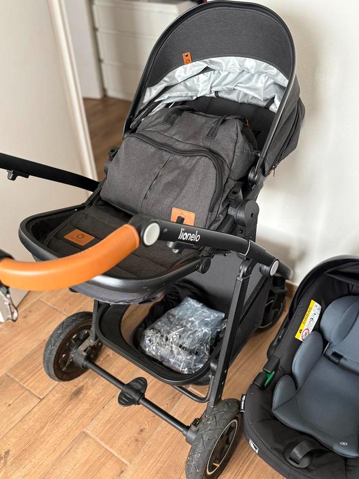 Poussette Lionelo 3 en 1, Kinderen en Baby's, Kinderwagens en Combinaties, Zo goed als nieuw, Kinderwagen, Ophalen