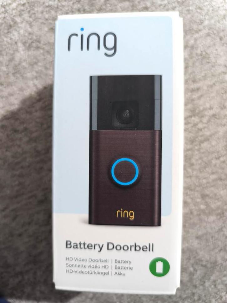 Sonnette vidéo Ring – Batterie, TV, Hi-fi & Vidéo, Caméras action, Neuf, Autres marques
