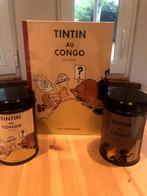 Coffret Tintin au Congo (colorié 110 planches), Enlèvement, Tintin, Neuf, Livre ou Jeu