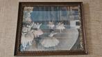 ingelijste schilderij van 'Ballet Rehearsal on Stage', Ophalen