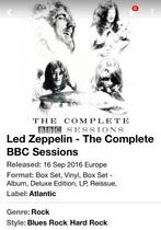 Vinylbox Led Zeppelin The complete bbc sessions, Cd's en Dvd's, Verzenden, Zo goed als nieuw