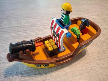 Playmobil 1.2.3 Piratenschip – 9118 beschikbaar voor biedingen