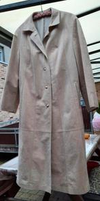 Vintage beige damesmantel, Kleding | Dames, Jassen | Zomer, Ophalen of Verzenden, Zo goed als nieuw, Maat 42/44 (L), Beige