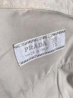 PRADA Chemise Shirt 100% Coton Made in Italy 38/15, Porté, Gris