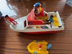 Bateau Playmobil avec figurines et accessoires, Ophalen of Verzenden, Zo goed als nieuw, Complete set