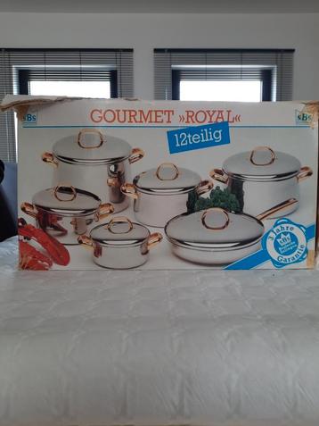 12-delige kookpottenset SBS Gourmet Royal