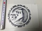 Sticker muziekgroep The fox’s fur group, Ophalen of Verzenden, Nieuw, Film, Tv of Omroep