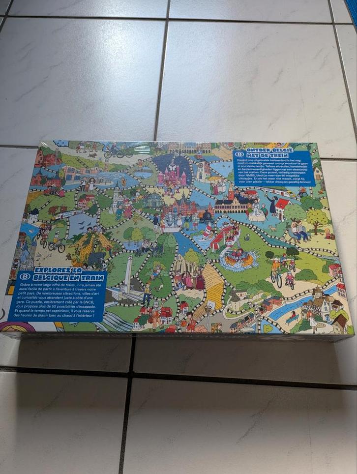 NMBS collector puzzel 1500 stuks - ongeopend, Hobby en Vrije tijd, Denksport en Puzzels, Ophalen of Verzenden