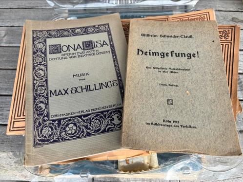 Toneelboekjes - duitstalig 20ste eeuw, Antiek en Kunst, Antiek | Boeken en Manuscripten, Ophalen