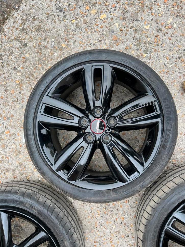 Jantes Mini JCW 17 pouces originales Track Spoke 501 Goodyr, Autos : Pièces & Accessoires, Pneus & Jantes, Pneus et Jantes, Pneus été