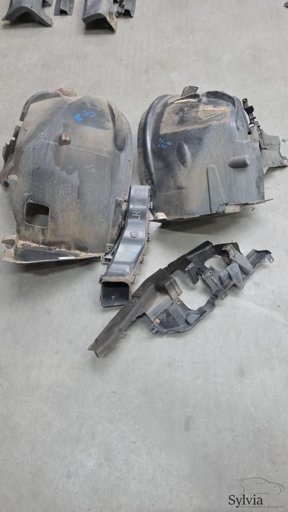 Binnenscherm wielkuip modderkuip voorzijde links set BMW X5, Auto-onderdelen, Carrosserie, Bumper, Gebruikt, Ophalen of Verzenden