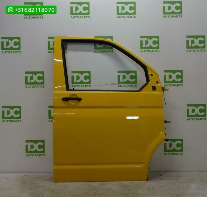 Volkswagen Transporter T6 ('15-'18) Voorportier rechts geel, Auto-onderdelen, Carrosserie, Deur, Volkswagen, Voor, Rechts, Gebruikt