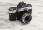 Zeiss Icarex 35CS met Tessar 50mm/f 2.8, Ophalen of Verzenden, 1960 tot 1980, Fototoestel