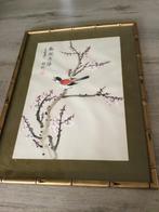 Kader met Japanse vogel, Enlèvement