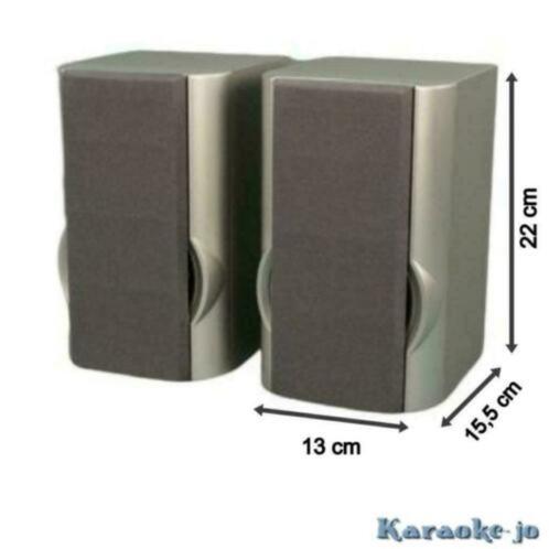 MARQUANT Stereo Luidsprekerset 2-weg 4 inch, Audio, Tv en Foto, Luidsprekerboxen, Nieuw, Front, Rear of Stereo speakers, Minder dan 60 watt