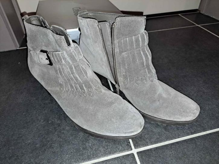 lage laarsjes, mt 39, Vero Cuoio en/of Gabor, Kleding | Dames, Schoenen, Nieuw, Lage of Enkellaarzen, Grijs, Ophalen of Verzenden