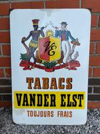 Tabacs vander Elst emaille 1951 FR, Collections, Marques & Objets publicitaires, Utilisé, Enlèvement ou Envoi