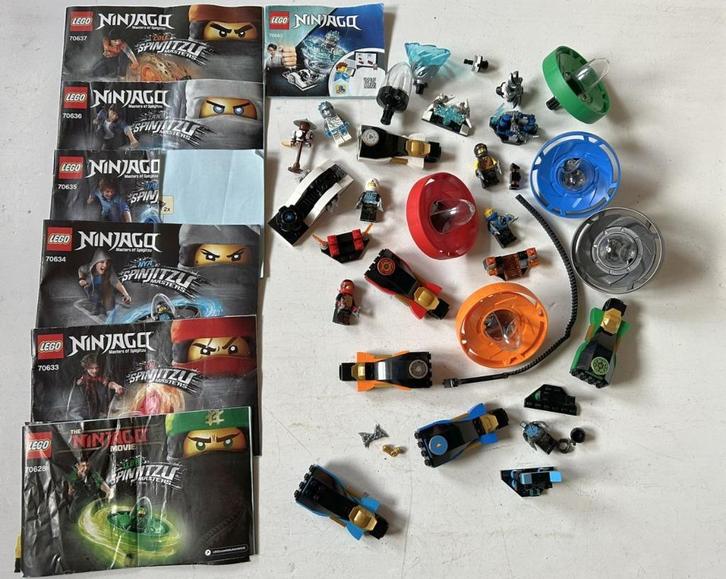 Lego Ninjago - 7 x Spinjitzu Masters - 70637 - 70636, Kinderen en Baby's, Speelgoed | Duplo en Lego, Gebruikt, Lego, Losse stenen