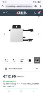 Stroomregelaar plug & play zonneinstalatie, Ophalen