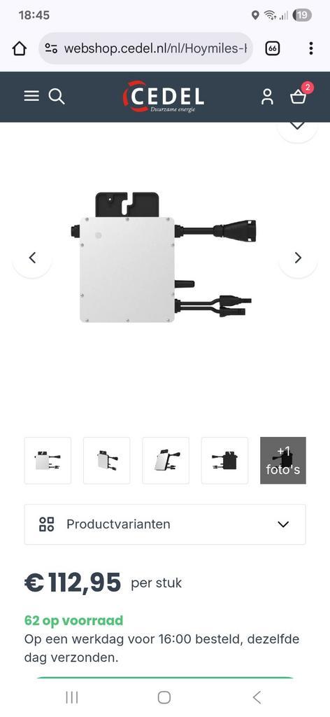 Stroomregelaar plug & play zonneinstalatie, Doe-het-zelf en Bouw, Elektriciteit en Kabels, Ophalen