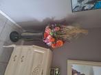 Vaas met zijde bloemen, Ophalen, Binnen