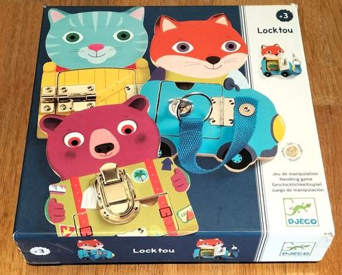 DJECO - Coffret de jeu 3 pièces Locktou, Enfants & Bébés, Jouets | Puzzles pour enfants, Utilisé, Enlèvement