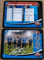 Club Brugge seizoen 2011-2012: 2 Megakicks kaarten, Ophalen of Verzenden, Zo goed als nieuw, Poster, Plaatje of Sticker