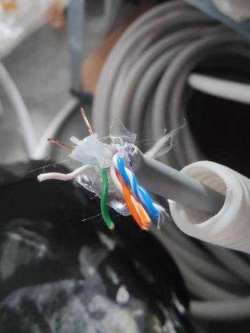 FTP/UTP kabel  CAT 6 (4x2xawg23/1) met plastic bescherming, Enlèvement ou Envoi, Neuf, Câble ou Fil électrique