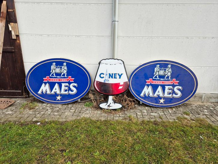 Publicité lumineuse Maes, Collections, Marques de bière, Enlèvement