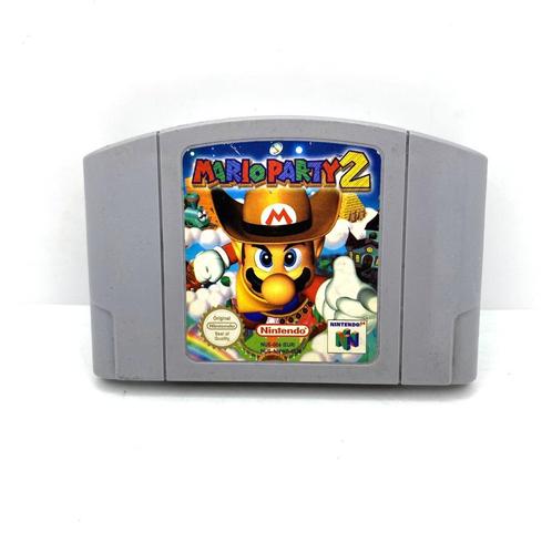 Mario Party 2 Nintendo 64, Games en Spelcomputers, Games | Nintendo 64, Zo goed als nieuw, Ophalen of Verzenden