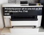 printer all-in-one, Ingebouwde Wi-Fi, Inkjetprinter, Zo goed als nieuw, Faxen