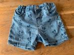 Jeansshort H&M Mickey mouse maat 86, Broekje, Jongetje of Meisje, Ophalen of Verzenden, H&M.