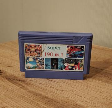 super 190 in 1 cartridge - super famicom beschikbaar voor biedingen