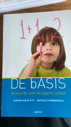 De basis wiskunde voor de lagere school, Boeken, Wetenschap, Ophalen, Zo goed als nieuw, Jeroen Van Hijfte; Nathalie Vermeersch