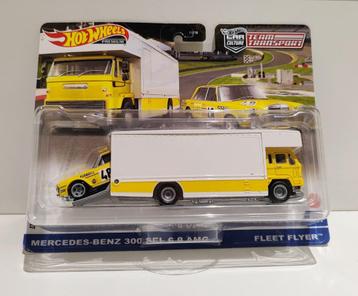 Hot Wheels Team Transport Mercedes Benz 300 SEL 6.8 AMG beschikbaar voor biedingen