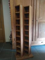 Meuble bibliotheque , rangement , casier, cd , collection, Huis en Inrichting, Ophalen, Zo goed als nieuw, Teakhout