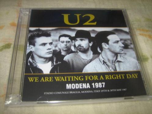 2 CD's  U2 - Live in Modena 1987, CD & DVD, CD | Rock, Neuf, dans son emballage, Pop rock, Envoi