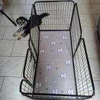 Puppyren/bench/kennel 60x60 - 6 panelen, Dieren en Toebehoren, Hondenhokken, Ophalen, Zo goed als nieuw, Hondenhok, Minder dan 65 cm