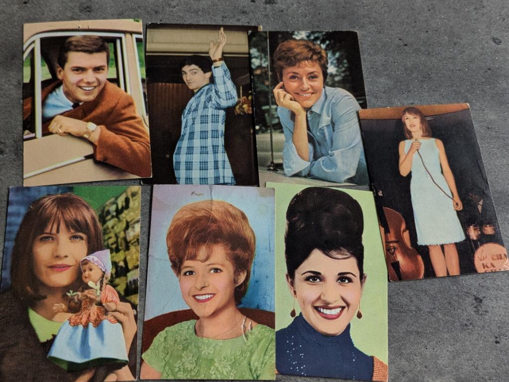 MAPLE LEAF CHEWING GUM FILM STERREN AUTO  CARS  SERIE JAREN, Ophalen of Verzenden