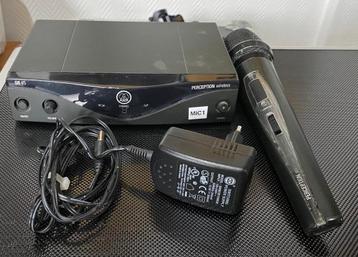 AKG SR45 ontvanger en HT45 microfoon beschikbaar voor biedingen