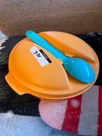Meeneemkom met lepel, Huis en Inrichting, Tupperware, Nieuw, Oranje, Ophalen of Verzenden